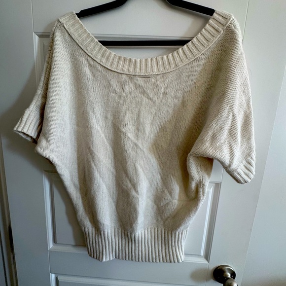 Angora blend scoop neck sweater - Picture 4 of 4